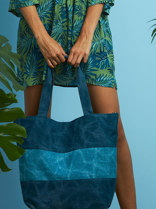 Noidinotte Beach Bag Blue