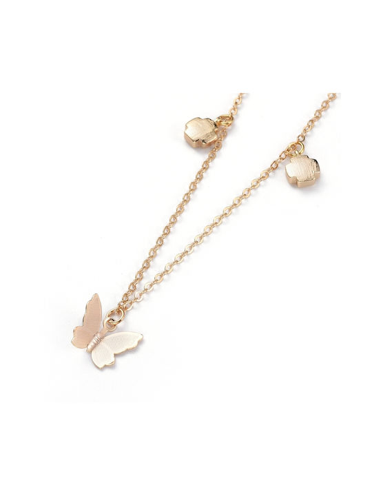 Ellen Necklace with design Butterfly