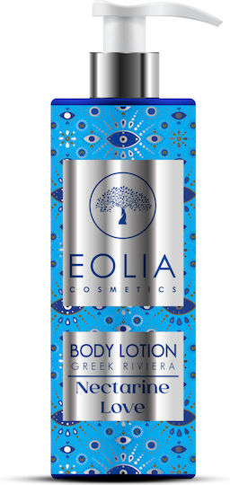 Eolia Cosmetics Greek Riviera Nectarine Love Feuchtigkeitsspendende Lotion Körperpflege für Alle Hauttypen 300ml