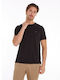 Tommy Hilfiger Ανδρικό T-shirt Κοντομάνικο Black