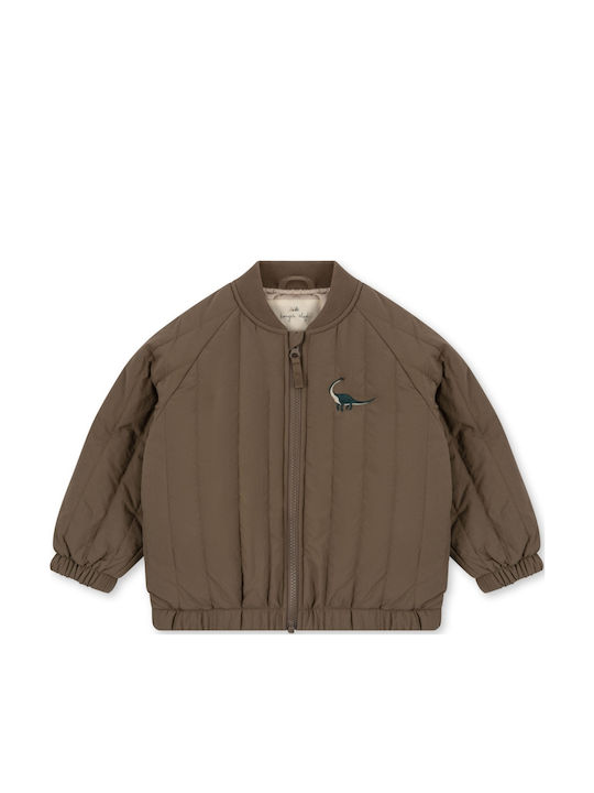 Kids' Bomber with Lining Dino