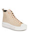 Flatforms Boots Beige
