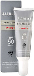 Altruist Primer Spf 50 Ελαφριά Βάση Μακιγιάζ 30 Ml Altruist Primer Spf 50 Ελαφριά Βάση Μακιγιάζ 30 Ml