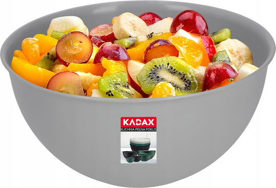 Kadax Салатна купа Пластмаса Сив 1бр