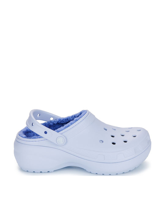 Crocs Classic Platform Lined Γυναικεία Σαμπό με...