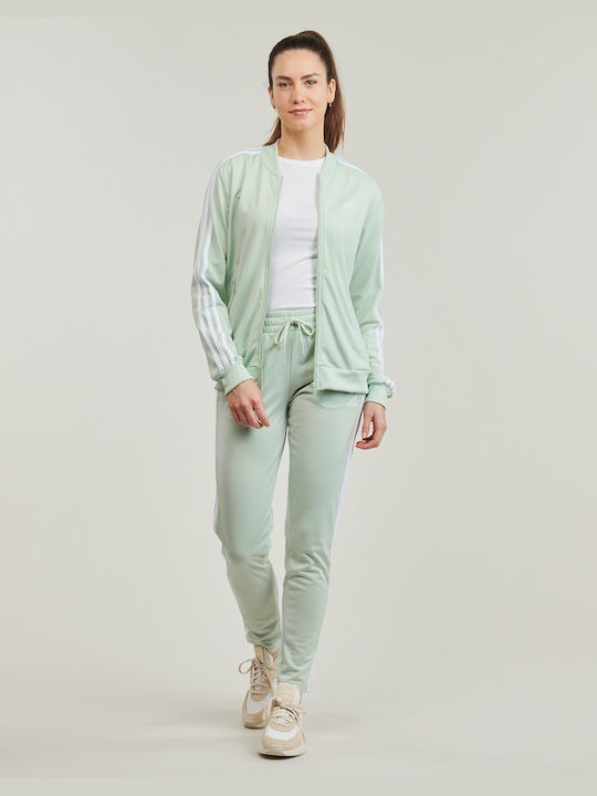 Adidas Damen-Sweatpants-Set Grün