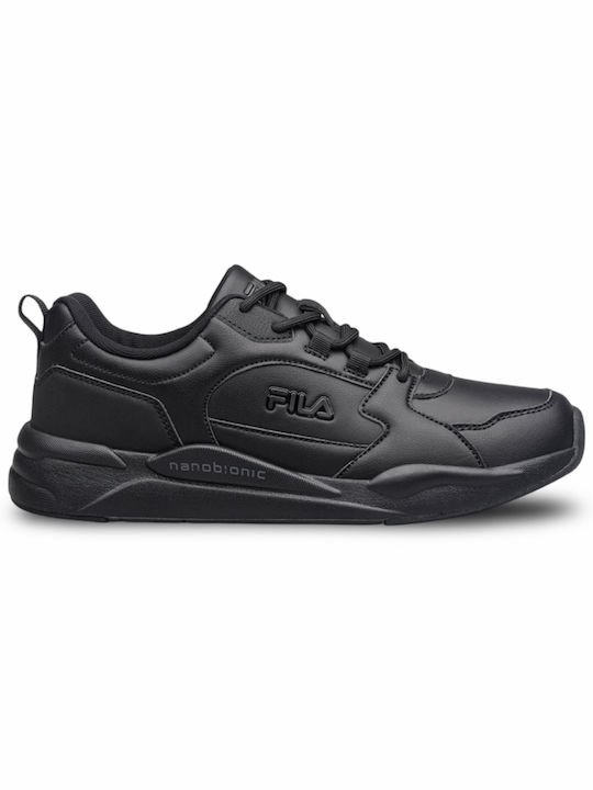 Fila Herren Sportschuhe Laufen Schwarz