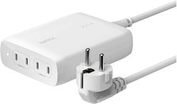 Belkin Boostcharge Pro 200W USB-C με Αποσπώμενο Καλώδιο