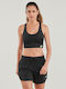 Frauen Sport-BHs Sport-BH Schwarz