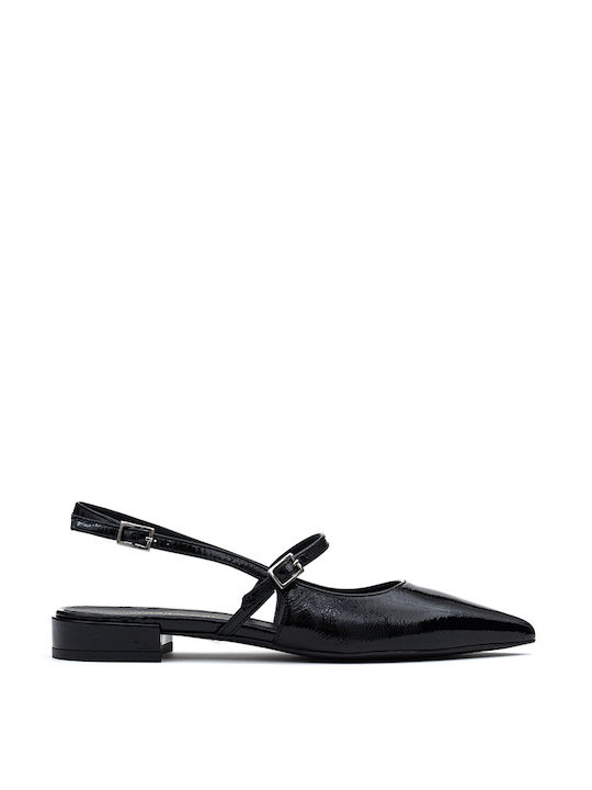 Philippe Lang Slingback Δερματινες Γοβες 400pauline4 Μαύρο 400pauline4/nero