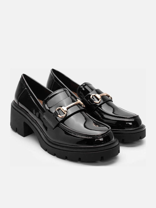 Γυναικεία Loafers σε Μαύρο Χρώμα