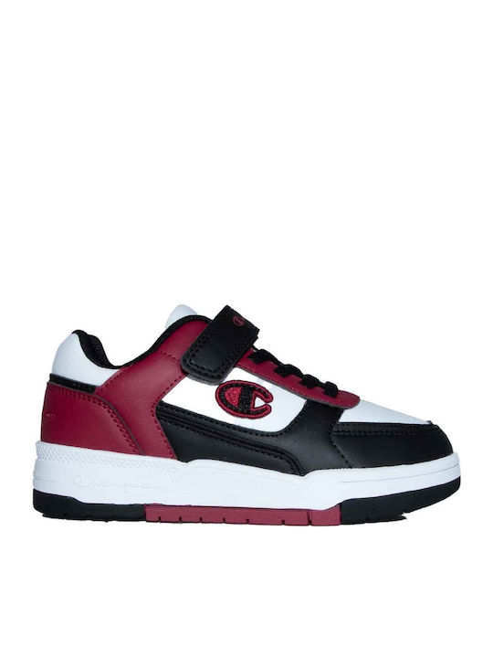 Heritage Kinder Sportschuhe Basketball mit Bügel- und Schleifenverschluss Schwarz