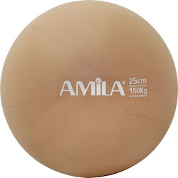 Amila Mini Exercise Ball Pilates 25cm in Gold Color