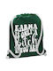 Koupakoupa Karma Is Only A Bitch If You Are Gym Backpack Green