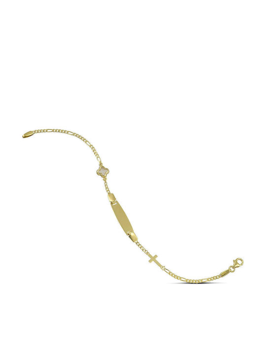 Themelidis Jewels Βραχιόλι Ταυτότητα Χρυσό 9K Themelidis Jewels Βραχιόλι Ταυτότητα Χρυσό 9K