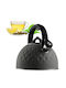 Kadax Teekanne Rostfreier Stahl Gray 2500ml