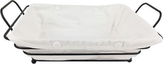 Tpster Καλάθι Ψωμιού Μεταλλικό Μαύρο 26x22x10cm Tpster Καλάθι Ψωμιού Μεταλλικό Μαύρο 26x22x10cm