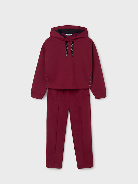 Mayoral Kids Sweatpants Set Red