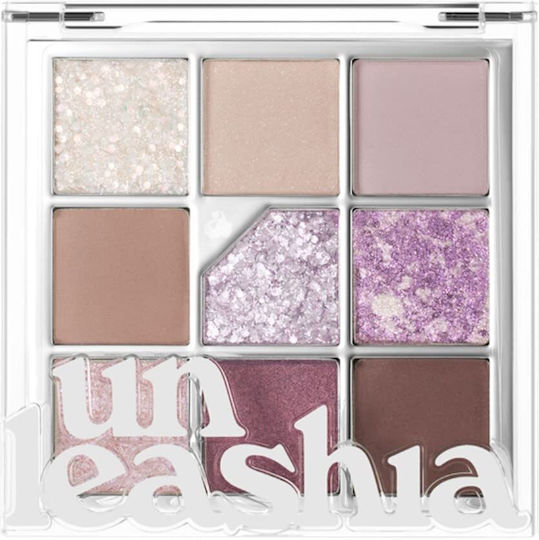 Unleashia Παλέτα με Σκιές Ματιών Matte σε Στερεή Μορφή All Of Lavender Fog 20gr