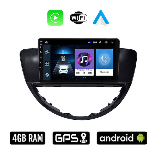 Автомобилна Аудио Система (Блутут/USB/WiFi/GPS/Apple-Carplay/Android-Auto) с Тъчскрийн 9"