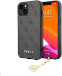 Guess 4g Charm Umschlag Rückseite Gray (iPhone 13)