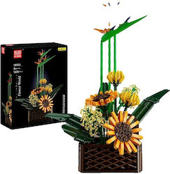 Mould King Building Blocks Flower Bouquet, Orchid Lily for 8+ Years 1608pcs