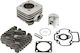 Airsal Motorcycle Pistons & Cylinders Set 40mm for Piaggio Typhoon / NRG for Vespa LX for Yamaha DT