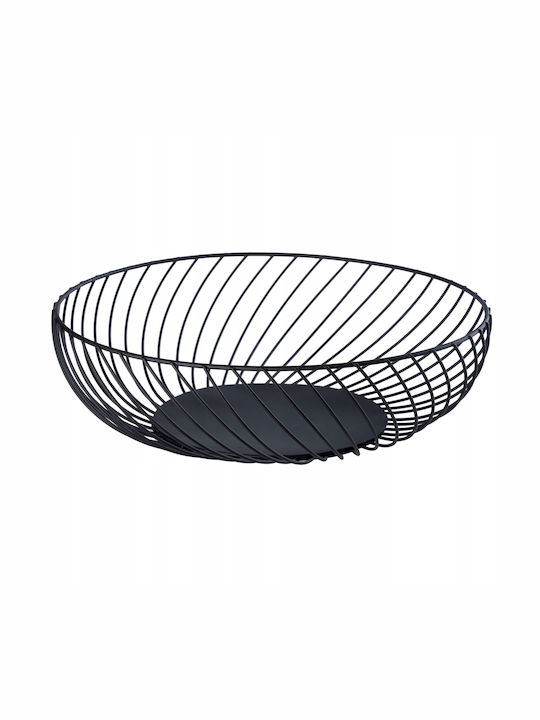 Kadax Fruit Bowl Metallic Black