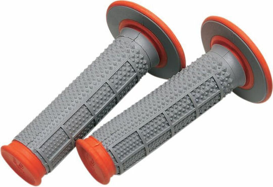 Renthal Motorcycle Handlebars Dual-compound in Gray color