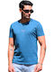T-Shirt Petrol Blau