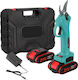 Pruning Shears 21V with 2 Batteries & Maximum C...