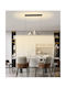 Home Lighting Palms Pendant Light Black 20x77cm
