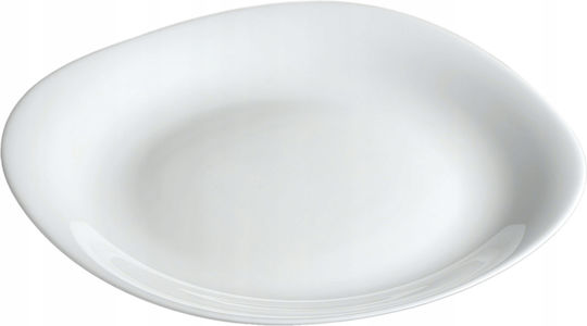 Kadax Teller Untiefe Platz Weiß 28x28cm