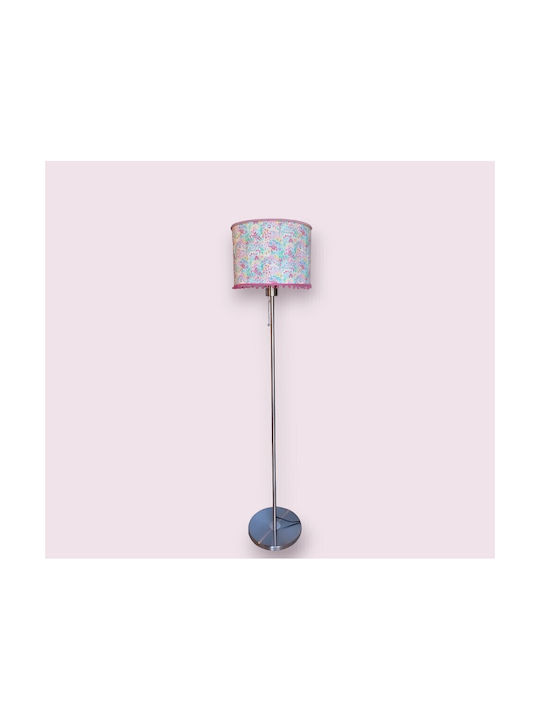 Oxygen Floor Lamp H265xW2.65cm. with Socket for Bulb E27 Multicolour