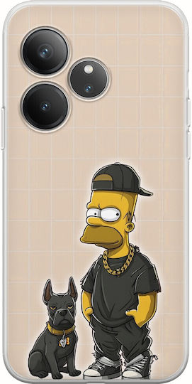 Swag Collection Simpson Realme Gt 6 5g Flexible Tpu Διάφανη Σιλικόνη