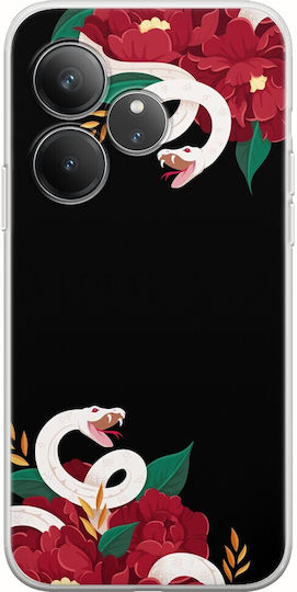 Двойна змия Realme GT 6 5G гъвкав TPU прозрачен силикон