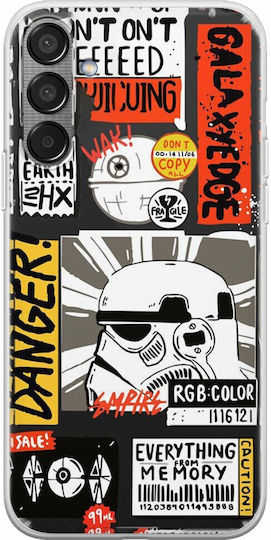 Star Wars Stormtrooper Samsung Galaxy M55 5G Гъвкав TPU Прозрачен Силикон