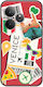 Ticket To Venice Realme GT 6T 5G Black TPU Black Silicone