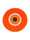 Crocs Schuhdekoration Zubehör Augen-Design Orange