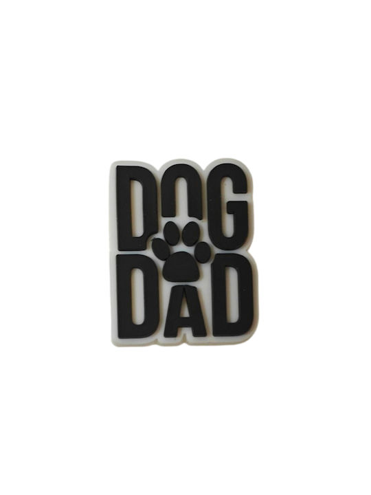 Accesoriu Decorativ pentru Pantofi Crocs Design Logo Dog Dad