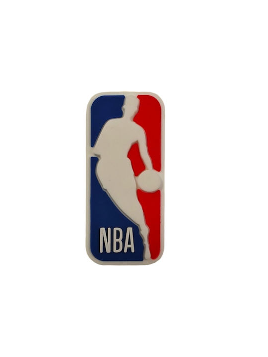 Crocs Shoe Decoration Accessories NBA Logo Design