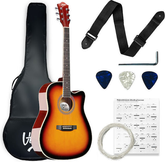 V-tone Klassisch Gitarre 4/4 Sunburst