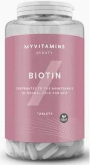 Myprotein My Vitamins Beauty Biotin Vitamin for the Hair, the Skin & the Nails 90 Tablets