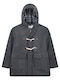 Kids' Coat Montgomery with Hood Anthracite