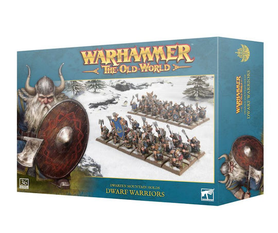 Warhammer Old World Dwarfen Mountain Holds Dwarf Warriors
