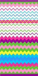 Dimcol Beach Towel Cotton Light Blue 170x90cm.