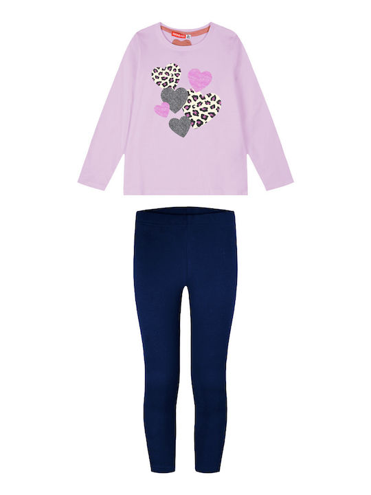 Energiers Kinder Set mit Leggings Winter 2Stück Maren