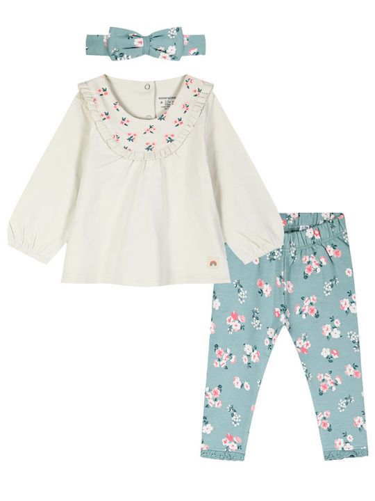 Energiers Kinder Set mit Leggings Winter 2Stück Mint