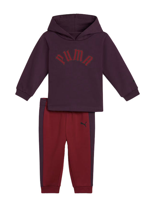 PUMA MINICATS Μωβ - Μπορντο