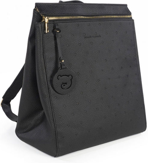Pasito a Pasito Shoulder/Hand Diaper Bag London Black 32x15x37cm.